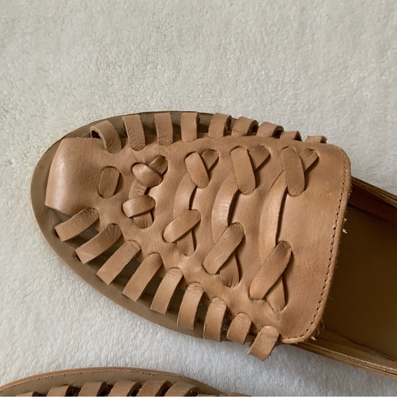 Nisolo Hurache flats sandals woven leather - Picture 6 of 14